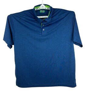 Ben Hogan Mens Performance Blue Polo Shirt Size 2XL